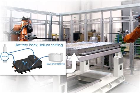 battery module manufacturing sealing leak test|lithium battery leak testing.